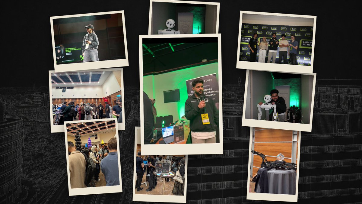 Real_Abdullah7's tweet photo. hardware is brutal. you rarely get a second chance, so most people never try.

the ones who do are worth backing.

the talent is here (UK). the ambition is growing.

what's missing is belief, and people willing to back it.

so i took some of the best young founders in the country, backed by some of your favourite funds and accelerators, to muslim tech fest.

to show what's possible.