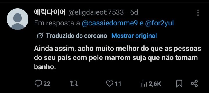 blackwestf's tweet photo. @PerayaLoveSK1 @Harvy_bluelock @BananamasU39138 Em nenhum momento postamos fotos de macacos e colocamos a bandeira da Coreia e do Japão, igual muitos estão fazendo com os brasileiros. https://t.co/N5RpJMfdxy