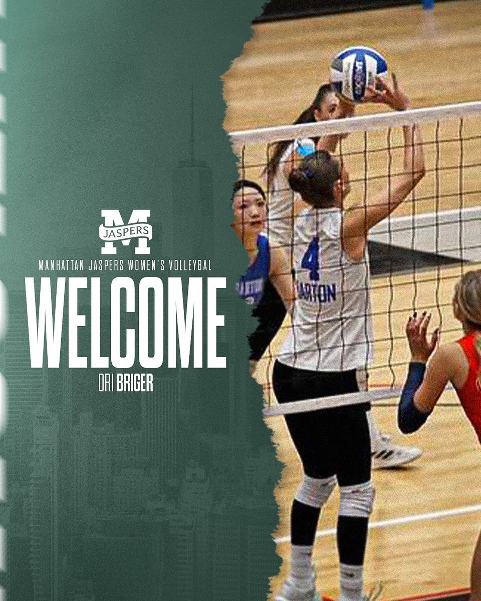 JaspersVB's tweet photo. 𝐖𝐑𝐀𝐏𝐏𝐈𝐍𝐆 𝐔𝐏 🤩

Originally from Tel Aviv, Israel, Ori Briger rounds out the incoming class of Jaspers after spending last season with Barton Community College 🔥

Read more at https://t.co/fIqvgOLGH3 ➡️

#GoJaspers | #JaspersVB 🟢⚪️ https://t.co/43kTv9jptL