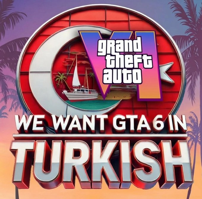 _GTAVI_'s tweet photo. The petition to make GTA 6 in Turkish already reached 12,000 signatures after just 2 days!!

If you're a GTA fan and want to help the Turkish community to get this, add your signature here: https://t.co/a8fvTAWpT3

The Turkish community is composed by millions of Turkish people and i want to help them, let's do this guys🔥🔥🔥