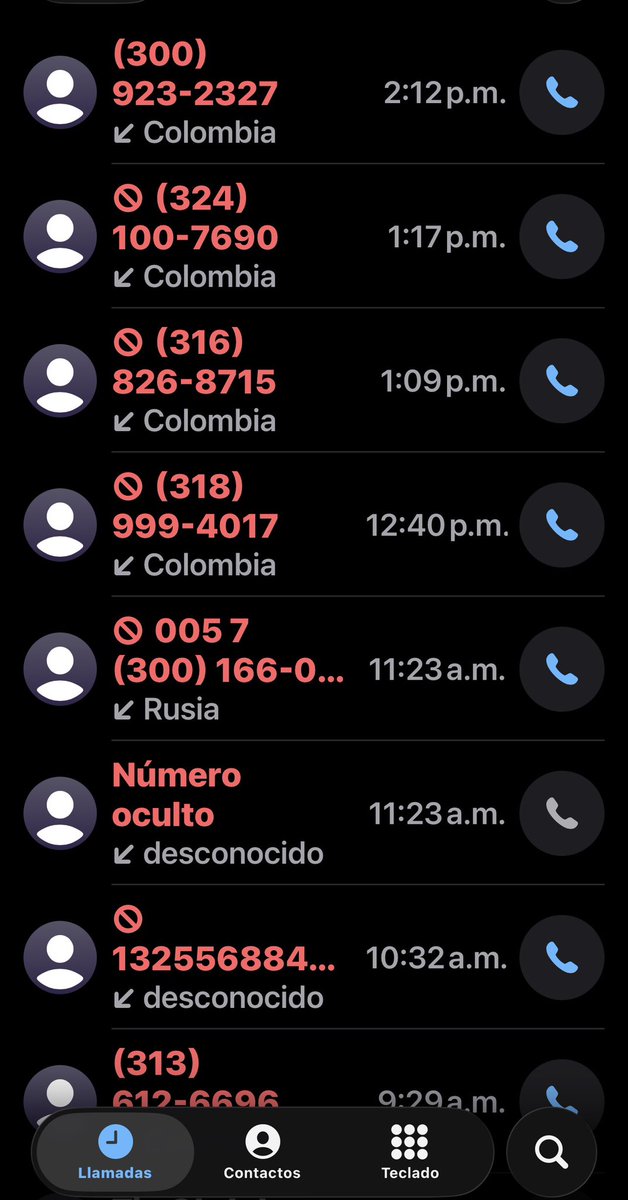 ivanc041's tweet photo. Oigan enserio, quien p4tas controla esto?? No soporto más estar bloqueando y bloqueando números🤬🤬 https://t.co/l8t6UoPe3D