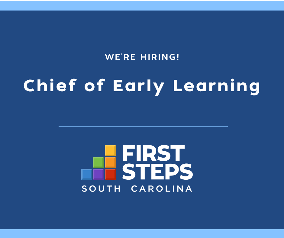 SCFirstSteps's tweet photo. SC First Steps seeks a visionary, data-driven, and collaborative leader to serve as Chief of Early Learning.  This new position will ensure the highest level of collaboration between all agencies offering publicly funded preschool in South Carolina. In partnership with multiple stakeholders, this leader will translate complex data and research to drive decision making, resource allocation, and timely implementation of continuous quality improvement goals.

Key Responsibilities

Strategic Leadership & Accountability: Oversee the First Steps 4K continuous quality strategy and budget to increase the number of children able to achieve “demonstrated readiness” on the state’s kindergarten readiness assessment. 

Continuous Quality Improvement: Lead collaboration to ensure strong infrastructure for a CLASS® driven CQI framework.

Cross-Agency Collaboration: Partner with state leaders, legislators, and diverse stakeholders to ensure early learning investments achieve the right level of impact within the early childhood workforce.

Qualified candidates please apply https://t.co/xpqL9eXcbk.