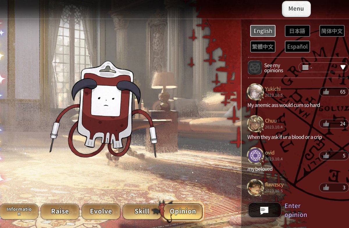 oliviaisinspace's tweet photo. @nikkihealyy I WAS GONNA POST THAT ONE TOO SHDKFKSHHDKFK

also this real screenshot of a Korean otome I played https://t.co/USvw3RGQoW