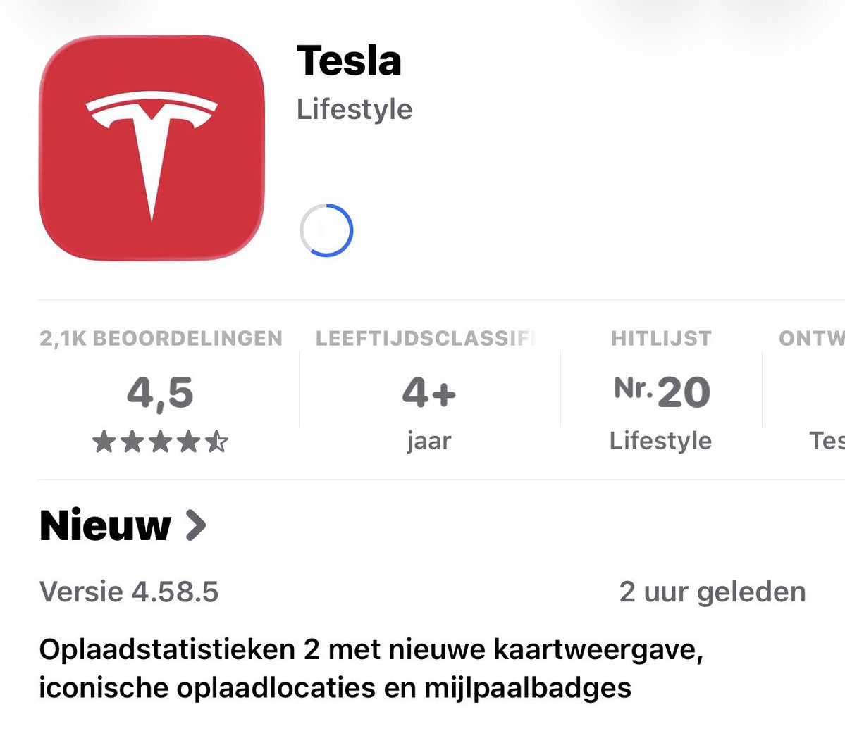 Rustavi's tweet photo. 🚨 Just updated the Tesla app to version 4.58.5 (iOS).
Charge Stats 2 is here with a brand new interactive map visualization, iconic charging locations, and milestone badges. Perfect for tracking your Supercharging adventures. ⚡️
#Tesla #TeslaApp #Update https://t.co/B1rrhdrYVm