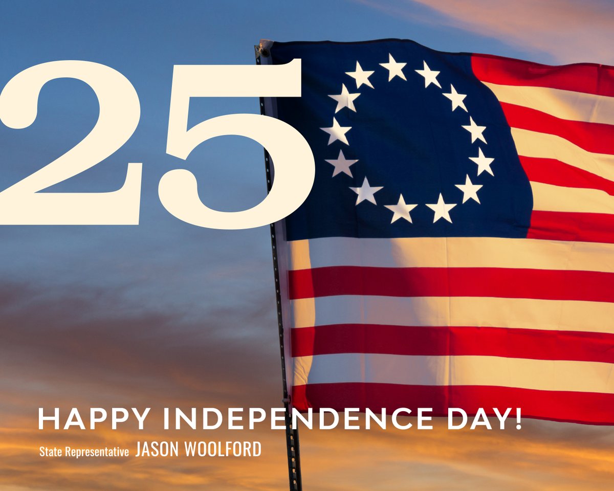 RepWoolford's tweet photo. Today marks a special day to celebrate our freedoms in the United States of America. God Bless our nation!
#Michigan #LivingstonCounty #Hartlandmi #Howellmi #Fowlervillemi #Pinckneymi #staterepresentative https://t.co/5Za8uqcoak