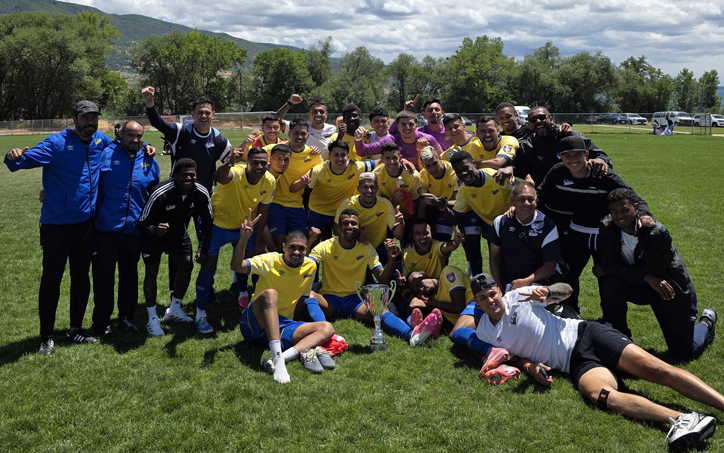 usopencup's tweet photo. On Sunday, El Farolito SC won the #USASA Region IV (West) Amateur Cup. Five games in three days earned the #NPSL side and 1993 #USOpenCup champion a spot in the National Amateur Cup later this month.
Two wins from the 2027 USOC.
Recap by Logan Chugg below ⬇️ https://t.co/nRk0G0V384
