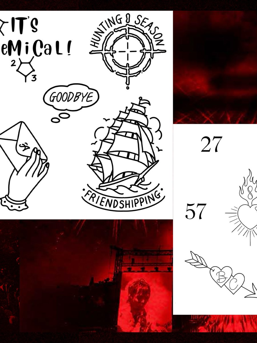 BiffyClyro's tweet photo. Flash sheets of the tattoos by @OldSarumTattoo  available at the pop-up: Someday, 2 City North Place, Finsbury Park, N4 3FU.

Show us your Biffy Clyro tattoos in the replies! https://t.co/L6Lep3JJWX