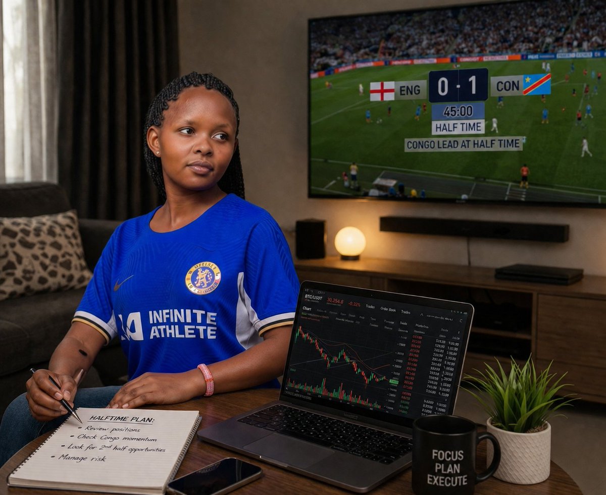 mchelangat350's tweet photo. @MEXC Checking  charts at halftime  while noting down some important trends ⚽ 
UID-48325250
#MEXC https://t.co/el4EPTTpGl