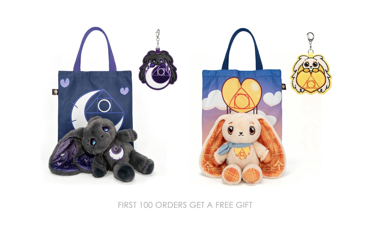 PlushieDreadful's tweet photo. Melancholy and Happiness Rabbit Available Now!

Summer Sale extended, so you can get 15% OFF each plushie. Plus, the first 100 orders get a free gift ⭐ https://t.co/7S2eFz1qFL https://t.co/MvQskJtcYZ
