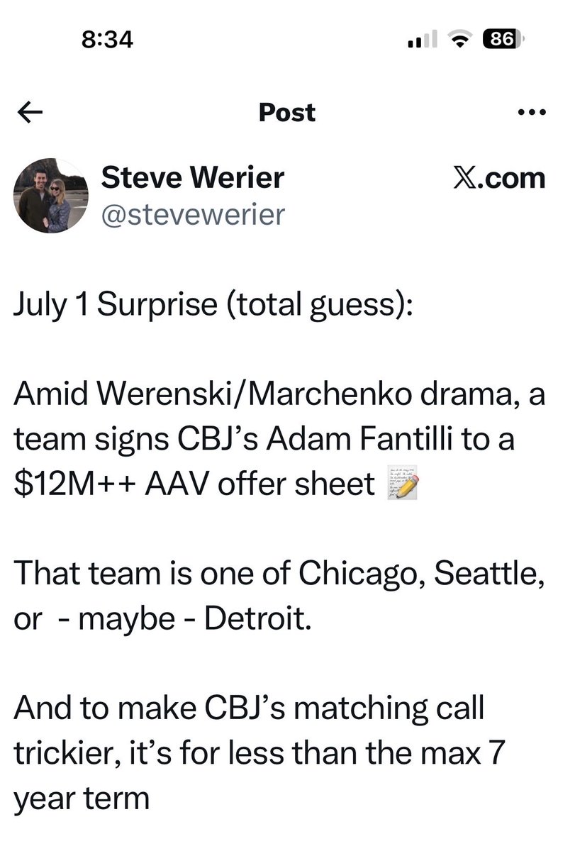 _TroyH's tweet photo. @KrakenCanada This was posted earlier today. I would love to see this be true. https://t.co/B1ruApOk5q