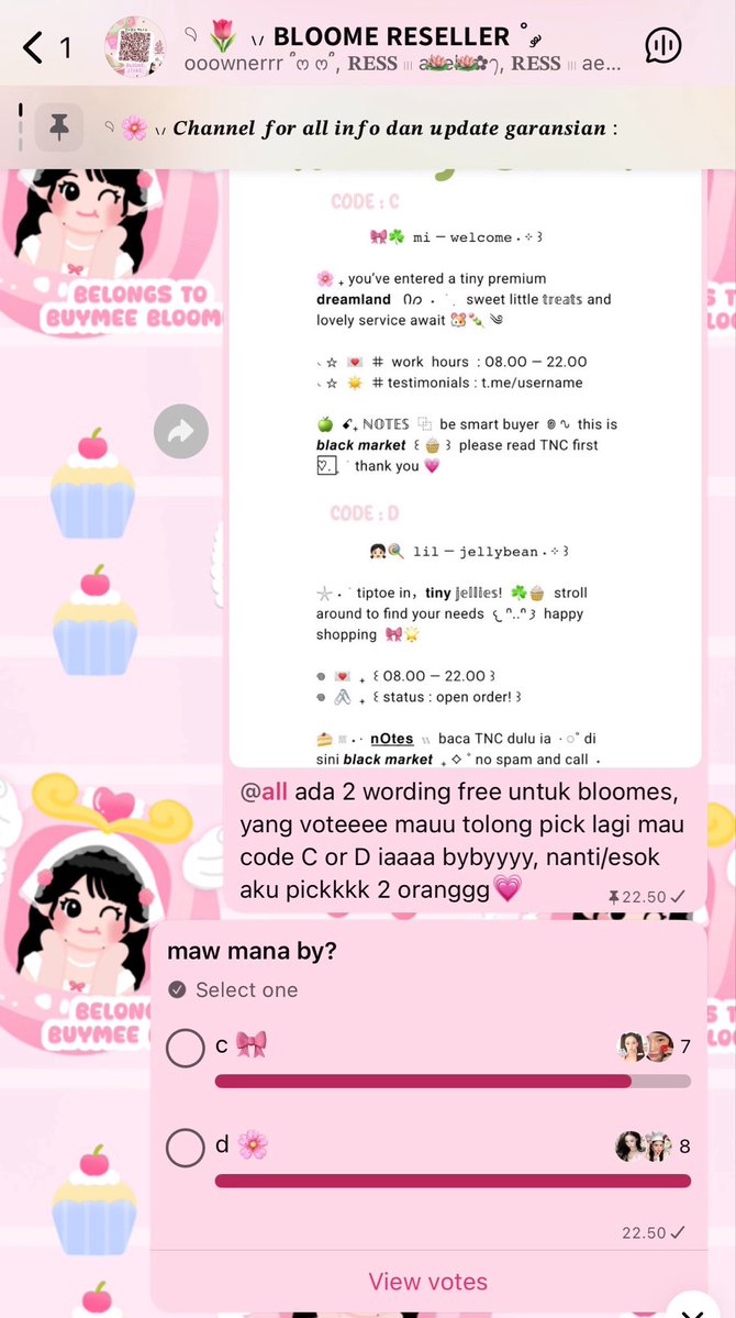 paperonO1's tweet photo. semoga bisa rutin jajanin my resss🤩🎀
mayii join hihi masih opresss☝🏻🌸

#bealanja #fh #opress https://t.co/eLJU4vYS7v