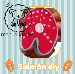 DIY_MANUALIDAD's tweet photo. Nueva entrada en el blog, este salmón diy hecho con fieltro y goma eva. https://t.co/oIxbqWUIoq