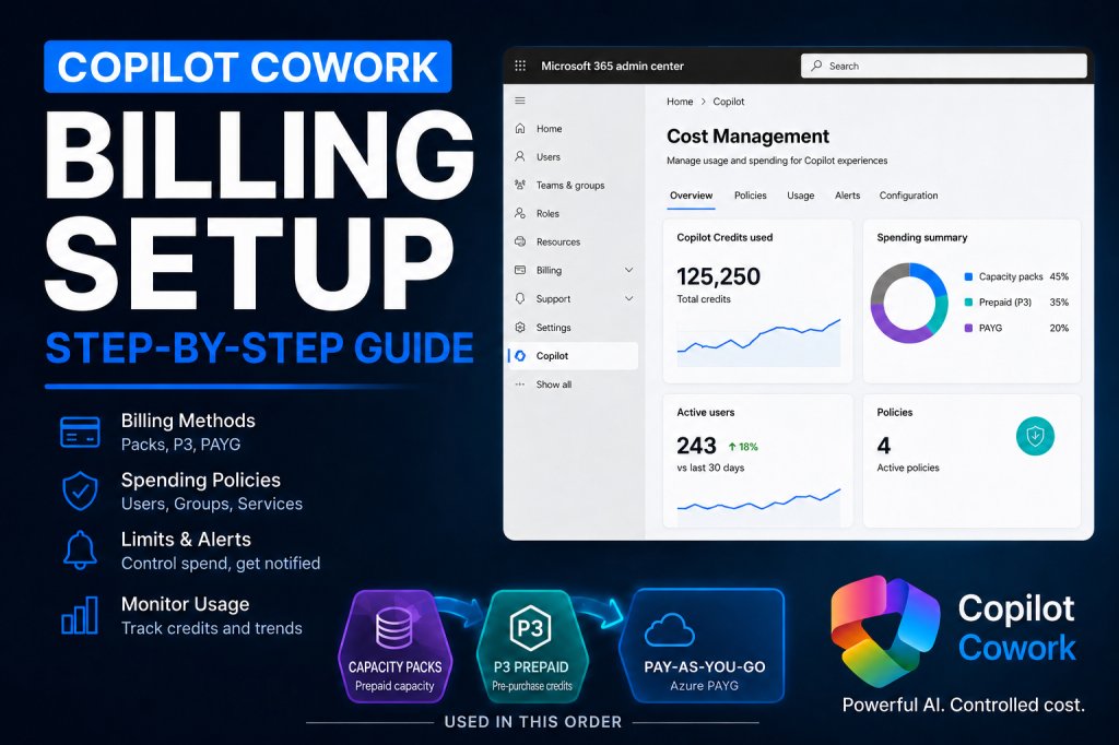 FlowAltDelete's tweet photo. Copilot Cowork is GA.

Hope your billing policies are already set up.

They aren’t?

I wrote a quick guide so you can get them in place before usage starts burning money.
https://t.co/GIQQwby90n

I’m off camping for a few days with no cell service.

Posts are scheduled.

Good luck 🫡