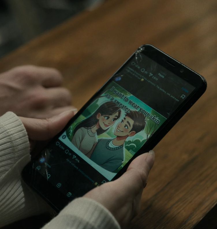MysterIsHappy's tweet photo. From all the horror moments of the movie, the biggest jumpscare was definitely the AI image. https://t.co/4KimaDK4k7