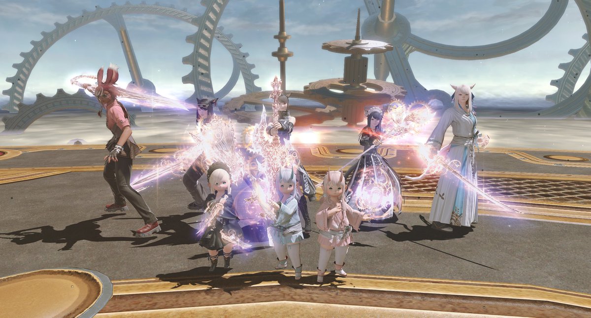 naaana_ff14's tweet photo. わーい٩  ܸ.ˬ.۶
時間切れ演出も見たかったなぁ🫪笑 https://t.co/TfTe7jglEe