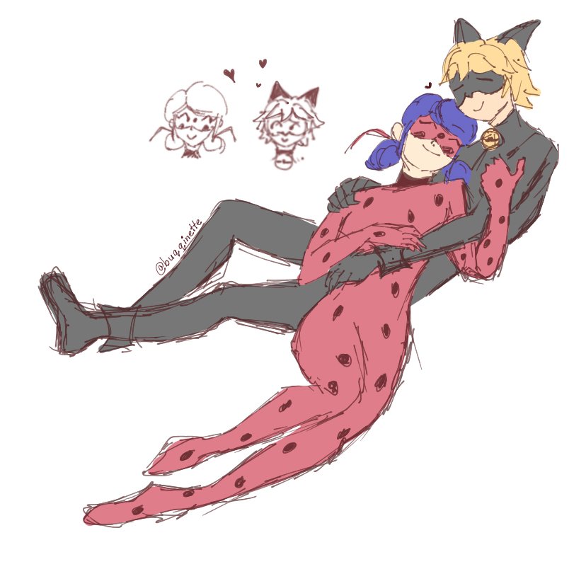 buqqinette's tweet photo. Ladynoir July or whatever 
#mlbtwt https://t.co/PfU0fvjzGA