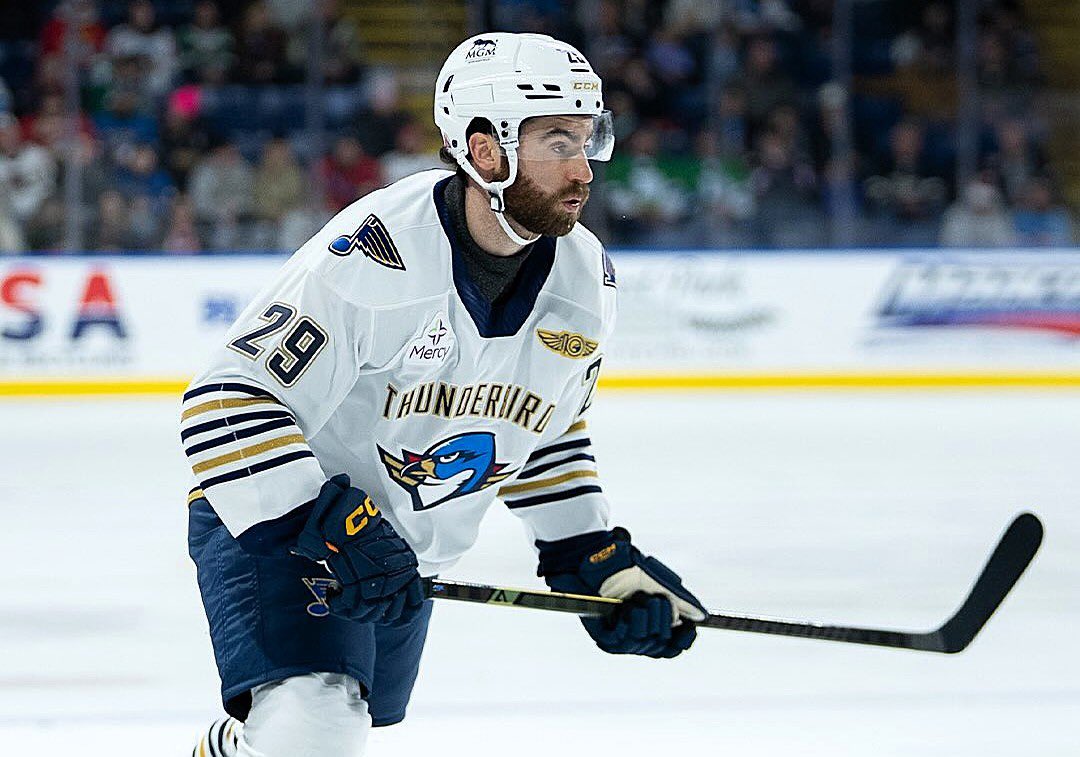 twelcher15's tweet photo. Dillon Dube played 46 games with the Thunderbirds last season tallying 20 goals and 17 assists in that span. 

Also played 12 games in the Calder Cup Playoffs and scored 5 goals with 3 assists.

The elephant in the room, obviously, is the sexual assault charge he was connected to in 2018 with Team Canada. He was found not guilty by an Ontario Superior Court Judge in July 2025.

As we know from the Logan Mailloux acquisition, the Blues do their homework on these matters and don’t take them lightly. 

The contract tells me they did their due diligence in investigating the matter internally and decided he’s a fit for their team. #stlblues