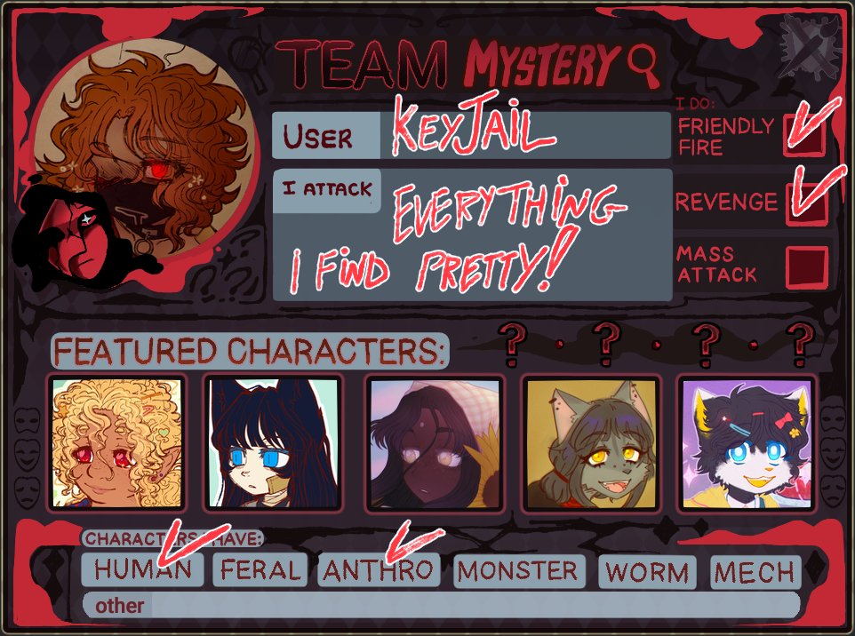 KeyJail_Lii's tweet photo. Hello hello! I'm joining Artfight again this year, drop your accounts so I can check them out pls! > 3<
https://t.co/yPvYRGzQLu https://t.co/e7p7NBP9uH