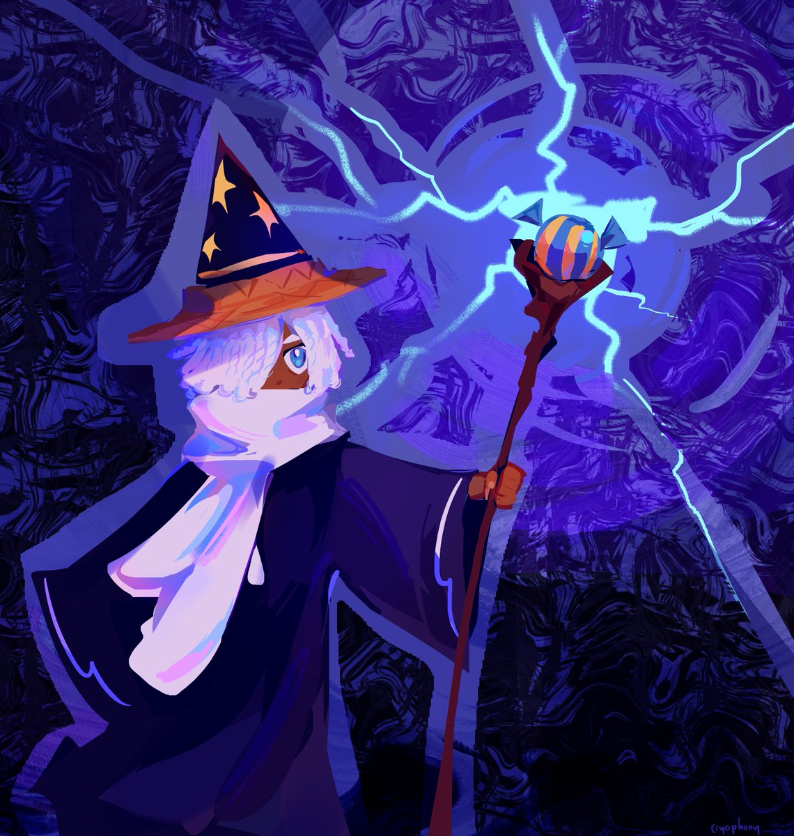 cryophony's tweet photo. wizard doodle #wizardcookie https://t.co/pNIUfbTzdv