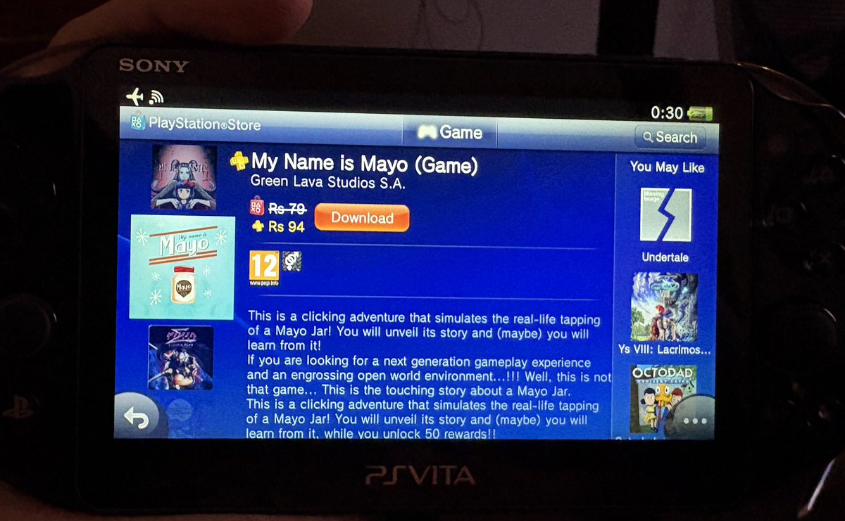 indgamer9's tweet photo. Sony: “Physical games are going away. Digital is the future.”
Also @PlayStation digital future:
₹70 → ₹94 (PS Plus Discount) 🤡

#PlayStation https://t.co/DBxpYTrsRb