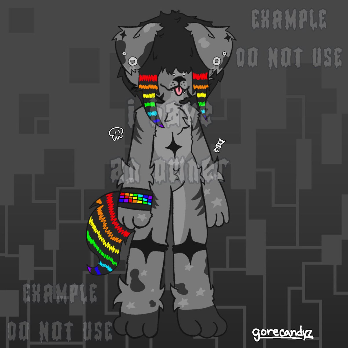 gorecandyz's tweet photo. examples of full designs <33 all art by me https://t.co/JXGG0t5fmE