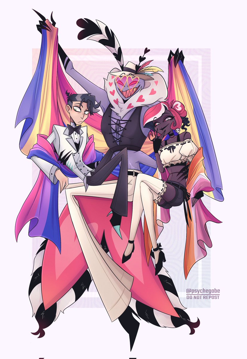 psychegabe_alt's tweet photo. They just shoved a flag into his hand and said, "Look nice for the photo."
#unpluggedtvau #staticmoth #hazbinhotelvelvette https://t.co/JB05ZOymNZ