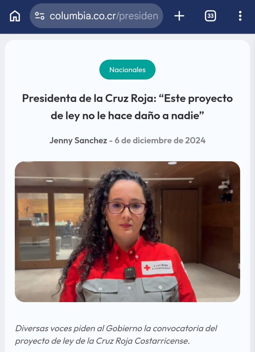 LaRRIICR's tweet photo. A mi no se me olvida que el chavismo intentó de muchas formas entorpecer a la Cruz Roja Costarricense. No importa cuántas medallas ajenas quieran colgarse hoy. https://t.co/zrqvYfgqp9