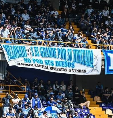 Millos_FC's tweet photo. Ante la posibilidad de venta de @MillosFCoficial estos mensajes deben volver a estar presentes durante todos los partidos del semestre.

VENDAN Y LIBEREN AL CLUB, MEDIOCRES! https://t.co/Hs17KR9ugY