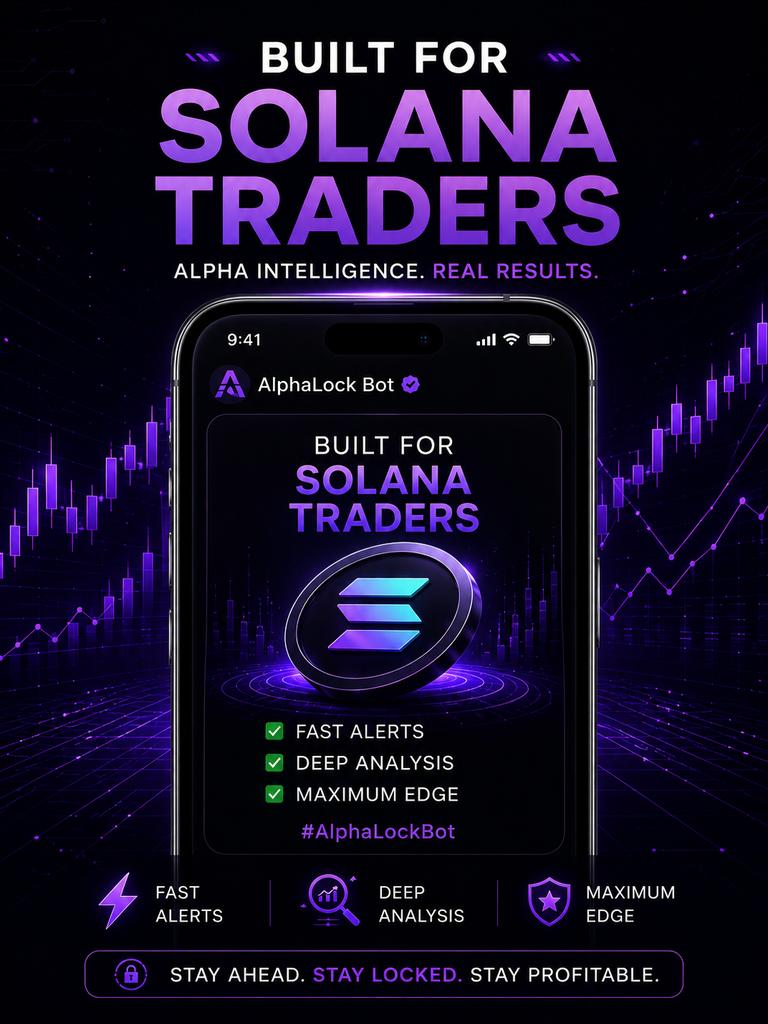 AlphaLockBot's tweet photo. 🚀 Built for Solana Traders
AlphaLock Bot helps you discover quality token locks with fast alerts and deep analysis.
✅ Real-Time Alerts
✅ Smart Analysis
✅ High Accuracy
✅ Built for Long-Term Support
💎 Premium Access: 20 USDT
📩 DM me to get started or join our Discord https://t.co/SlIwaNN3tj