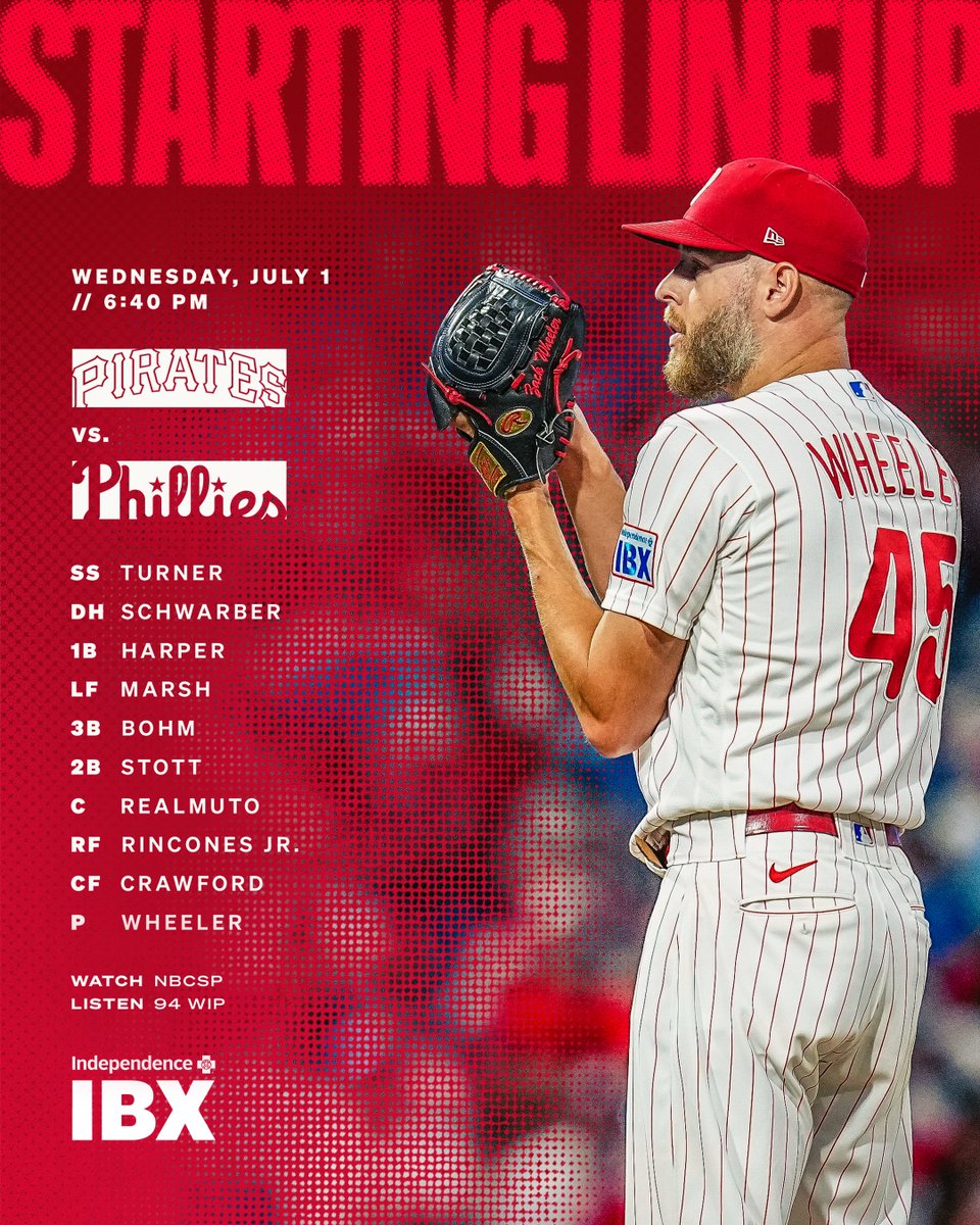Phillies's tweet photo. Wheeler Wednesday

#RingTheBell https://t.co/peKKPdgGv8
