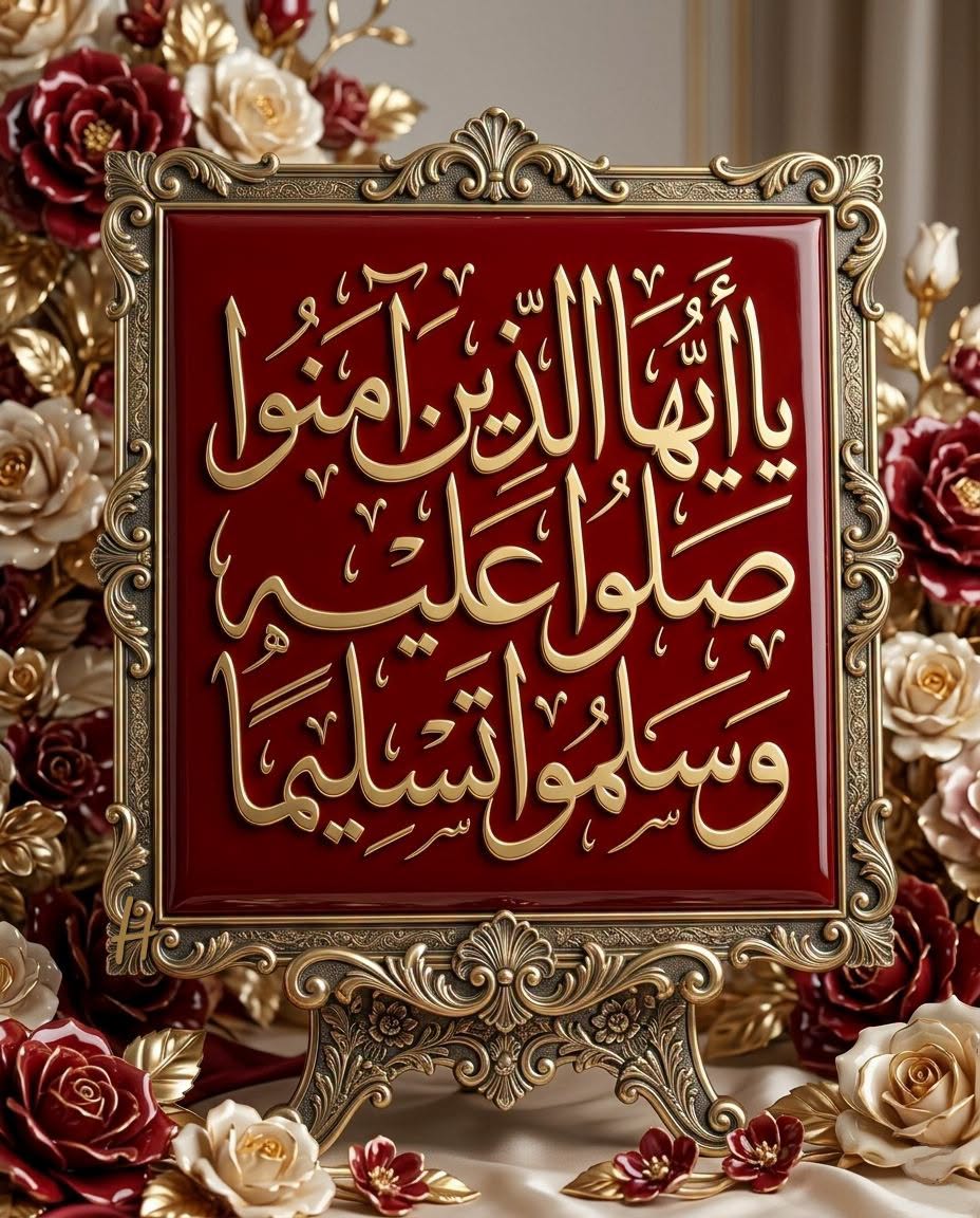 eabira3's tweet photo. ﷽
  ﺇِﻥَّ ﺍﻟﻠَّﻪَ ﻭَﻣَﻠَﺎﺋِﻜَﺘَﻪُ ﻳُﺼَﻠُّﻮﻥَ ﻋَﻠَﻰ ﺍﻟﻨَّﺒِﻲِّ  ﷺ ♥️ https://t.co/wjEzXYmAyS