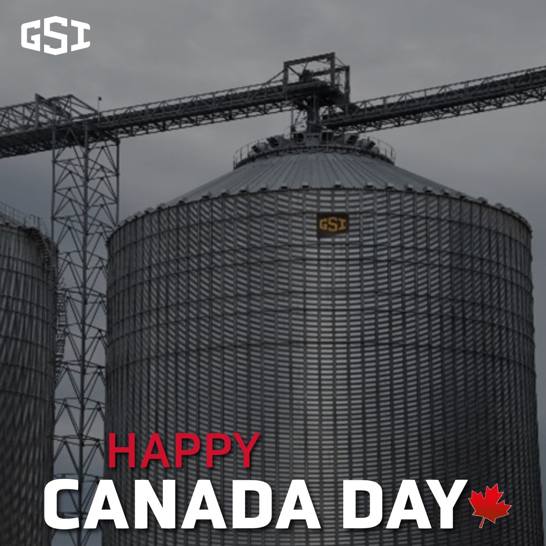GSI_Grain's tweet photo. Happy Canada Day to our friends up north! Today, we celebrate the hardworking people and strong agricultural communities that help keep Canada growing. Have a wonderful Canada Day! https://t.co/MBCUsLZO3S
