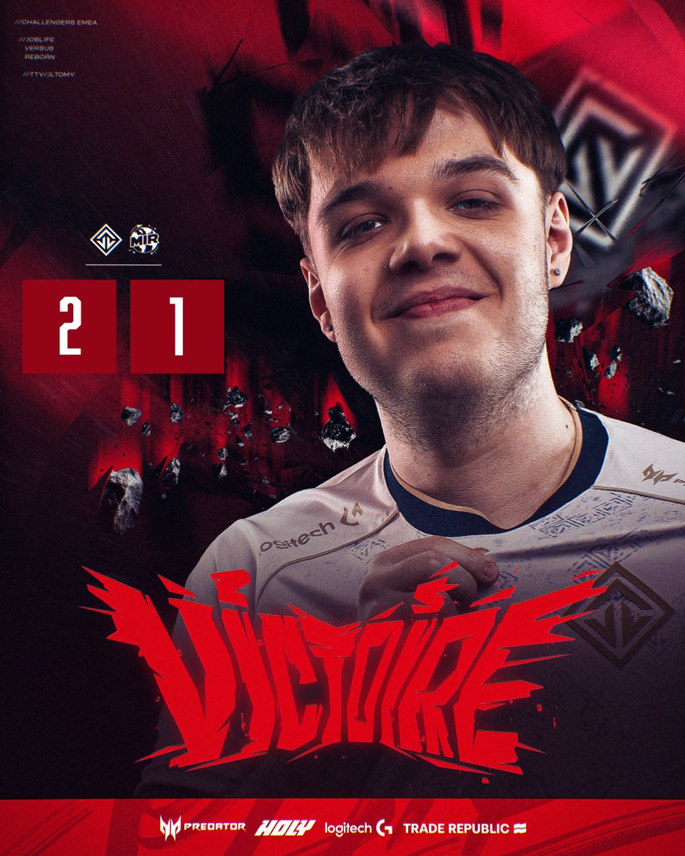 JoblifeEsport's tweet photo. 15-13 PREMIÈRE VICTOIRE DE CES PLAYOFFS 🔥

On s'est fait très peur, il faudra être meilleur sur la suite.

Demain 17h00 contre @NAVIValorant Junior !

#JOBLIFE https://t.co/a16EEZqazq