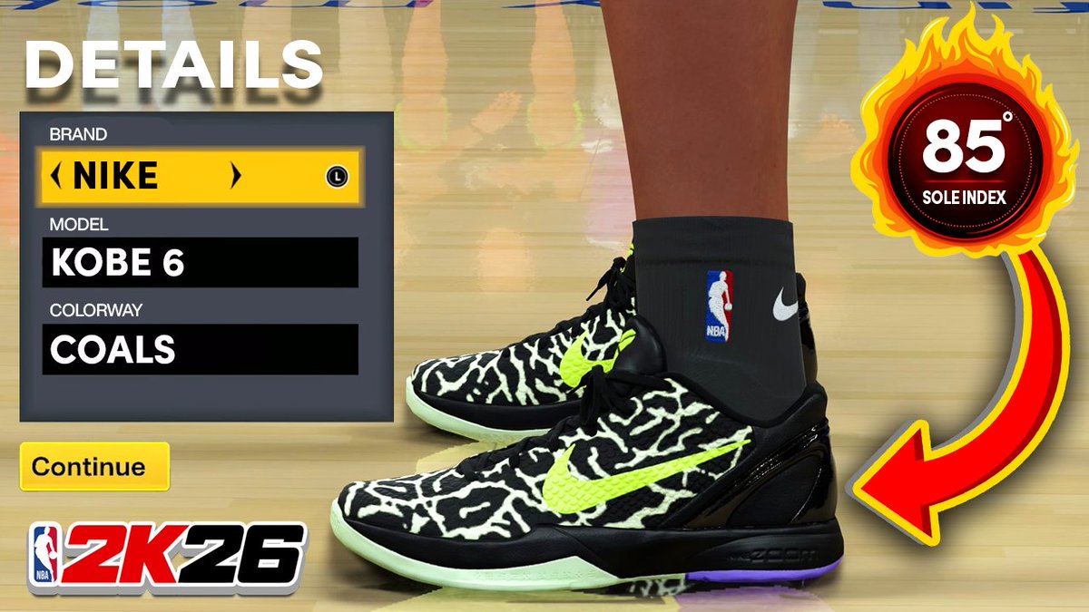 TheSoleLab_2k's tweet photo. 🧪 New Shoe Drop 🧪
Kobe 6 "Coals"
https://t.co/Ewc69Fesnc
#thesolelab #solenation #nba2k26 #nba2k #nike
#kobes #kobe6 https://t.co/eiwkg42NtF