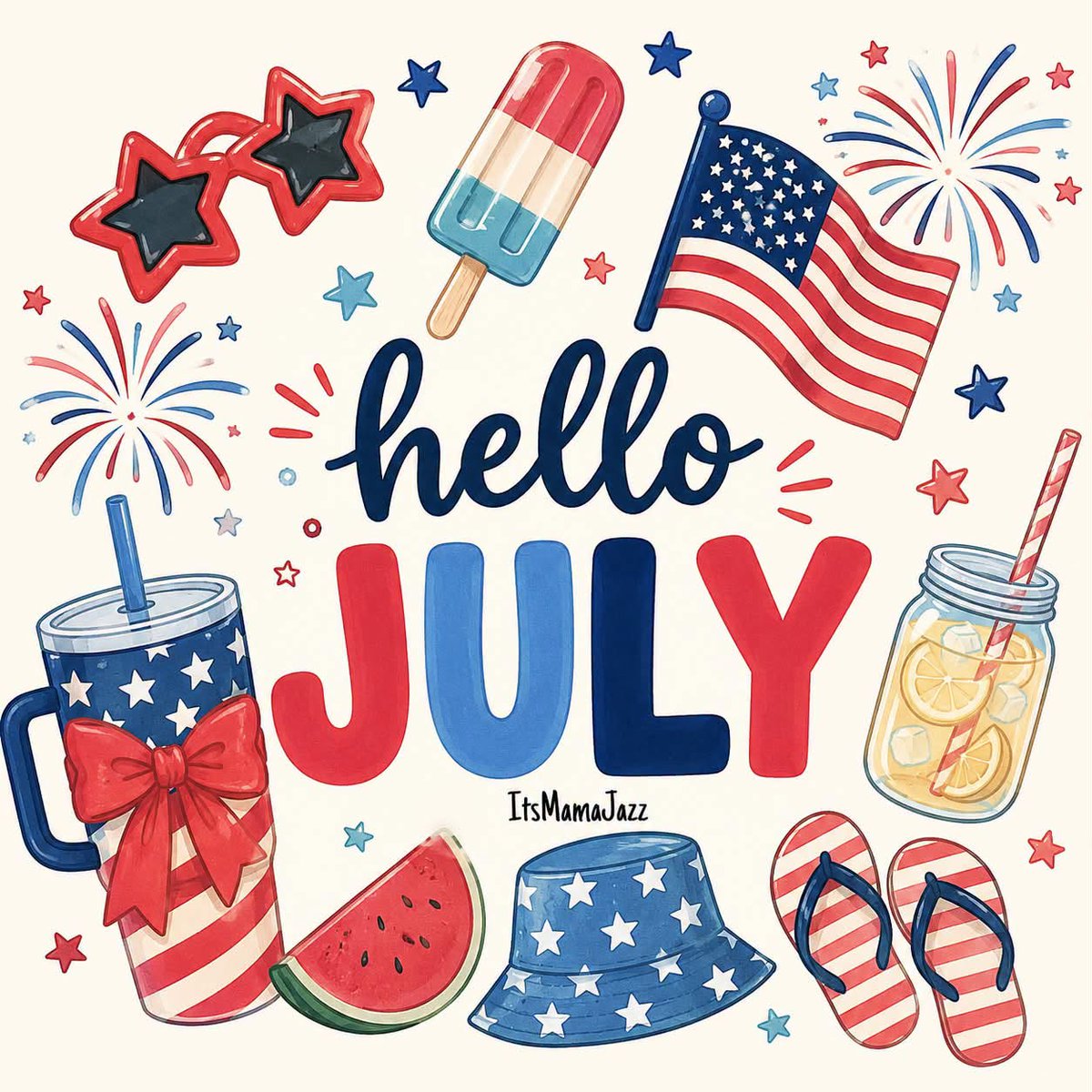 flattslover77's tweet photo. Happy July! My favorite month! ✌🏻🌟❤️🤍💙🇺🇲 https://t.co/IbhYPiAcmA
