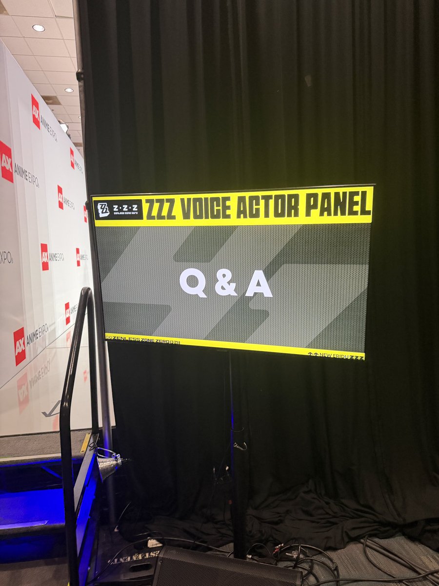 mollozhang's tweet photo. Babby’s first Anime Expo 🥳 See you at the Zenless Zone Zero panel on Sunday! https://t.co/9H3Er713xp
