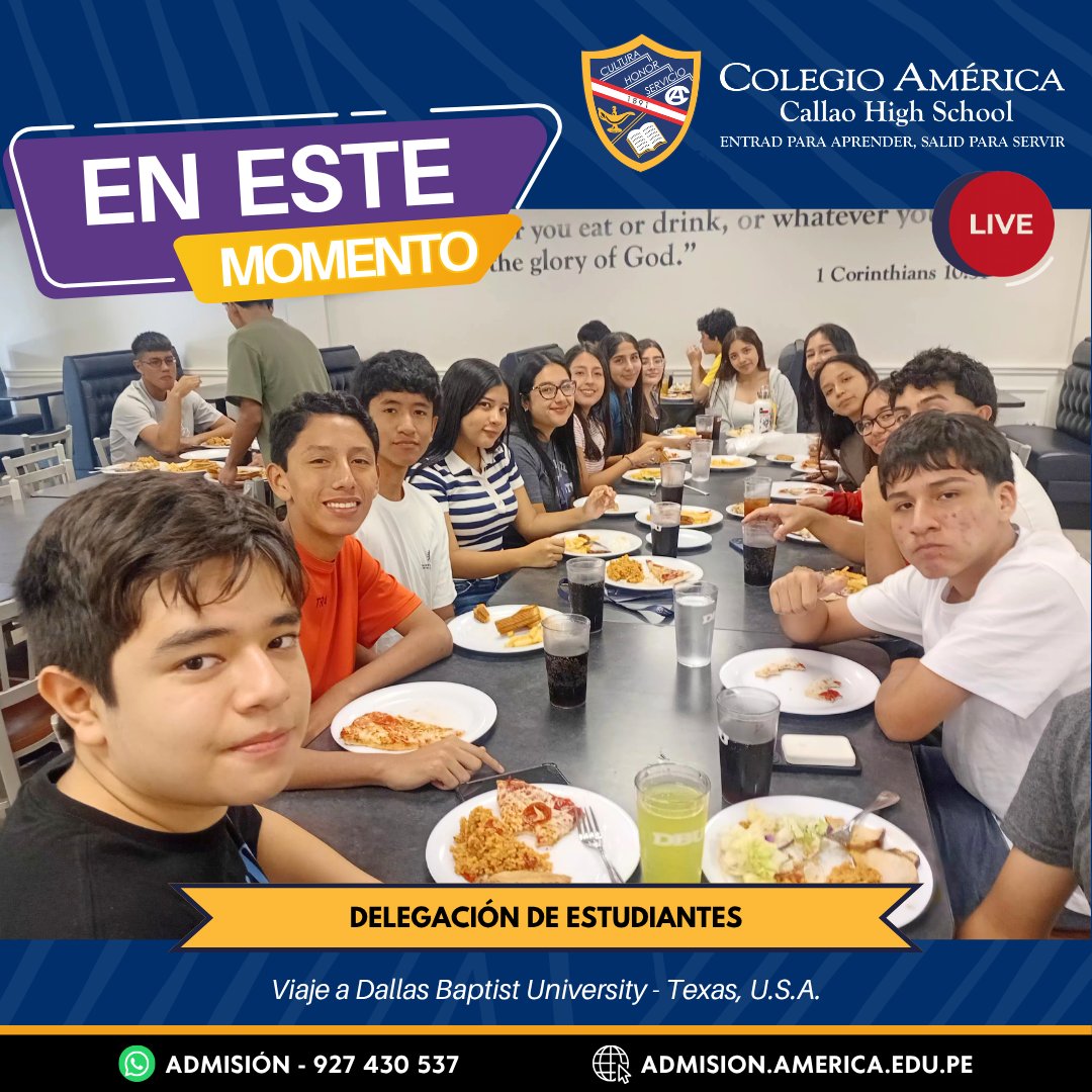 AmericaCHS's tweet photo. 🕑 EN ESTE MOMENTO 🕑 Nuestros delegación de estudiantes continúan viviendo una inolvidable experiencia académica e intercultural en los Estados Unidos. En esta jornada se encuentran visitando el Space Center Houston.
✨ (ACTUALIZADO – 2:00 P.M.) ✨ https://t.co/jFKMO7HZEG