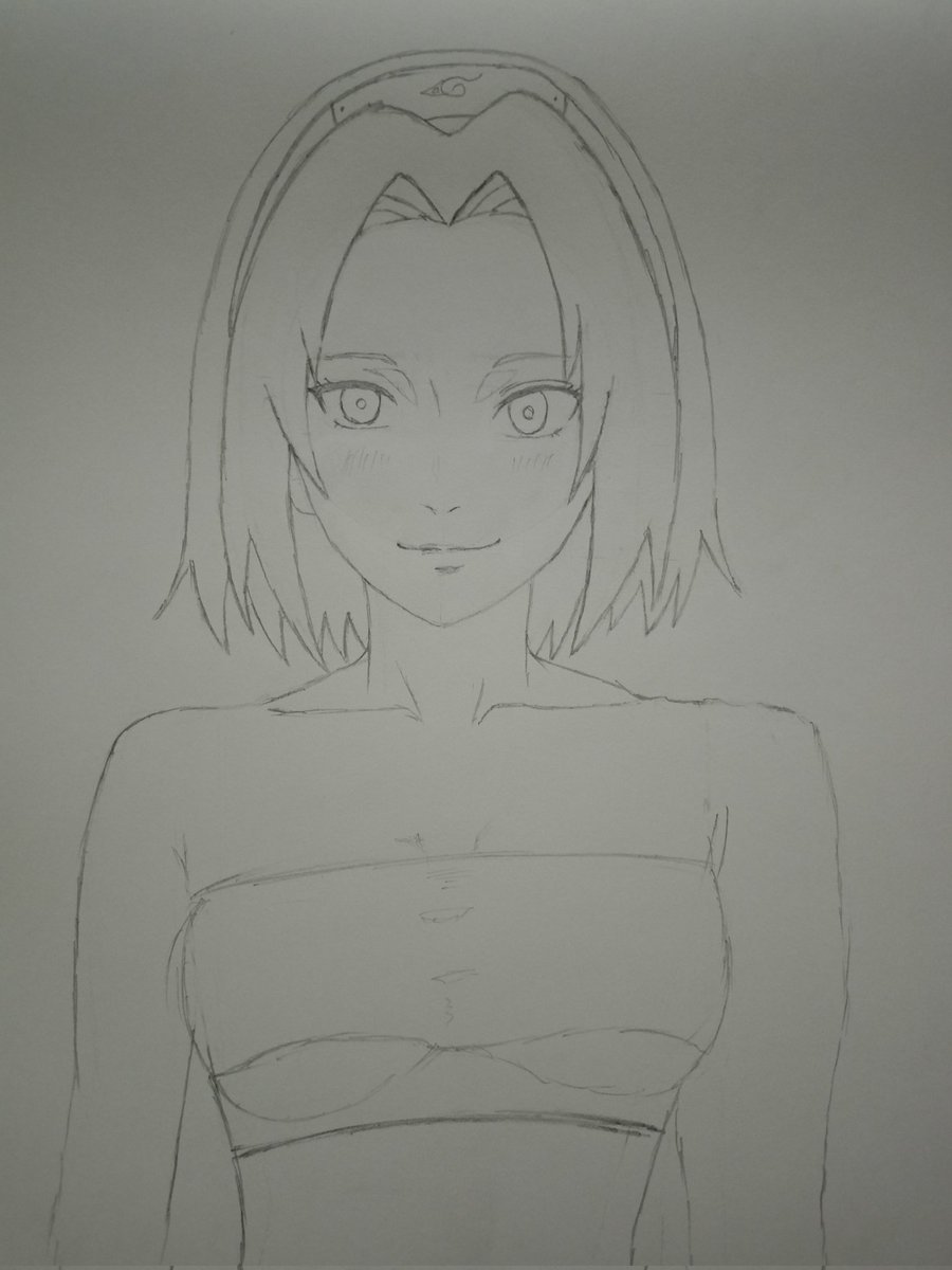sidharthdell44's tweet photo. Still going on the sakura sketch. https://t.co/KK6vtuTqqU