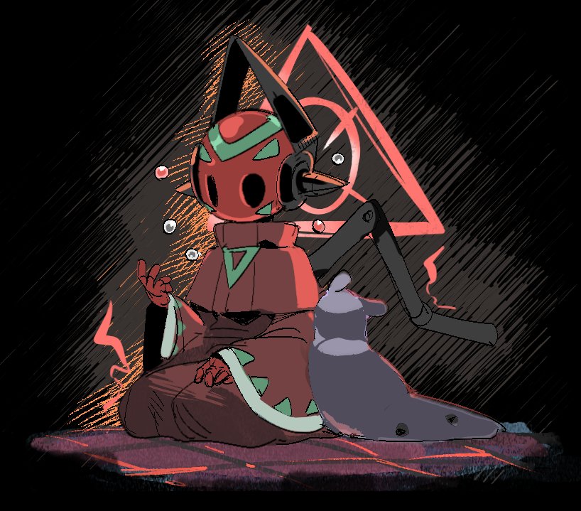 pe_neoy's tweet photo. rain world oc https://t.co/lbqHkXxukW