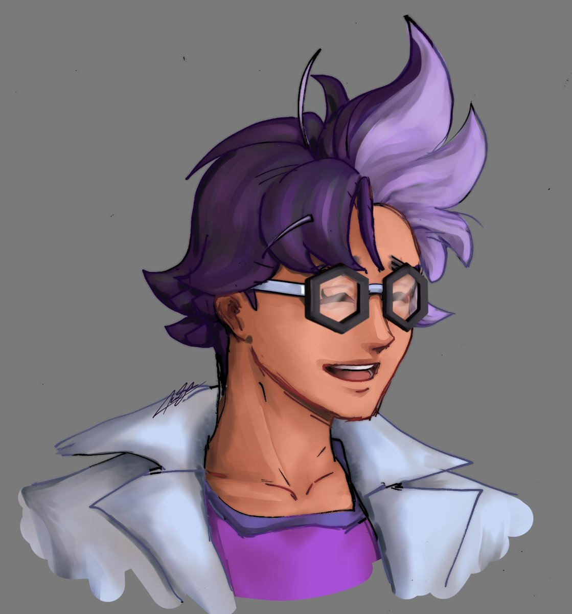 AndyKaiba's tweet photo. First rendered Jacq I drew vs the last one! https://t.co/fsZmqFQVTA