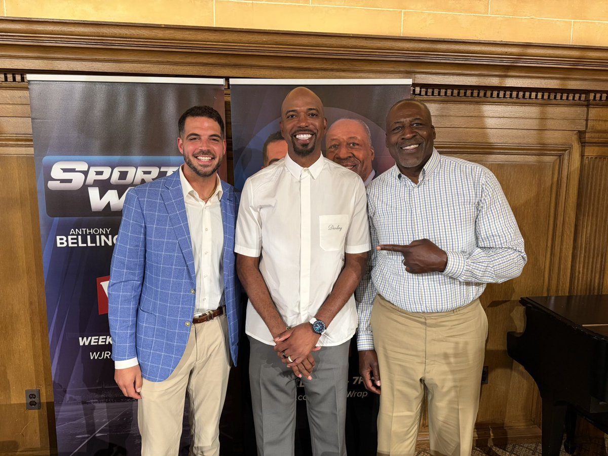 wjrradio's tweet photo. Last night SportsWrap with @LomasBrown75 and @ACBellino caught up with two Pistons legends on the show, Rip Hamilton and Isiah Thomas!

Tune into the show tonight from 6-7 on 760 WJR:

https://t.co/hTpNEDWRKZ https://t.co/Jq0W58K5sA