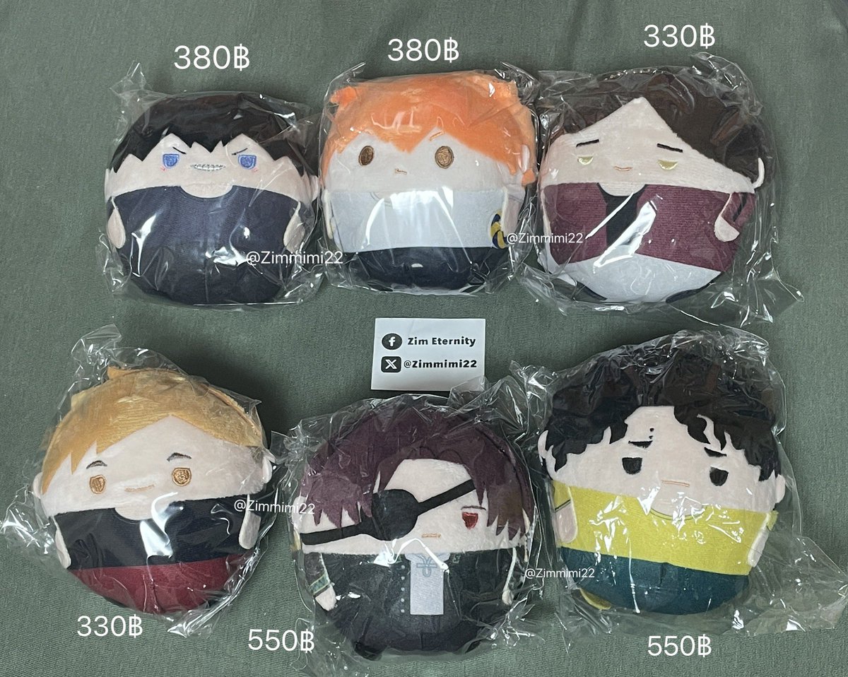 Zimmimi22's tweet photo. ₍^. .^₎⟆  พร้อมส่ง มือ 1 ไม่เคยแกะซอง กล่องสวย
♡♡  ฟุวะ ฮินาตะ โท้บ คาเงยามะ
♡♡  สึมุ ซาคุสะ สุโอ สึนะ

Ems 40
ตลาดนัดwindbreaker #ตลาดนัดนักเลงลม #ตลาดนัดไฮคิว https://t.co/sQxNIFy1mu