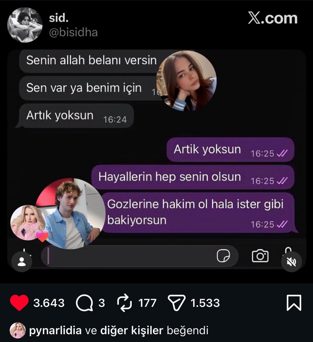 yilmazbrothers's tweet photo. SJSLDJLSJDLSJDKDKFKKDKFLFFJ LİDYA https://t.co/CPZN438DEF