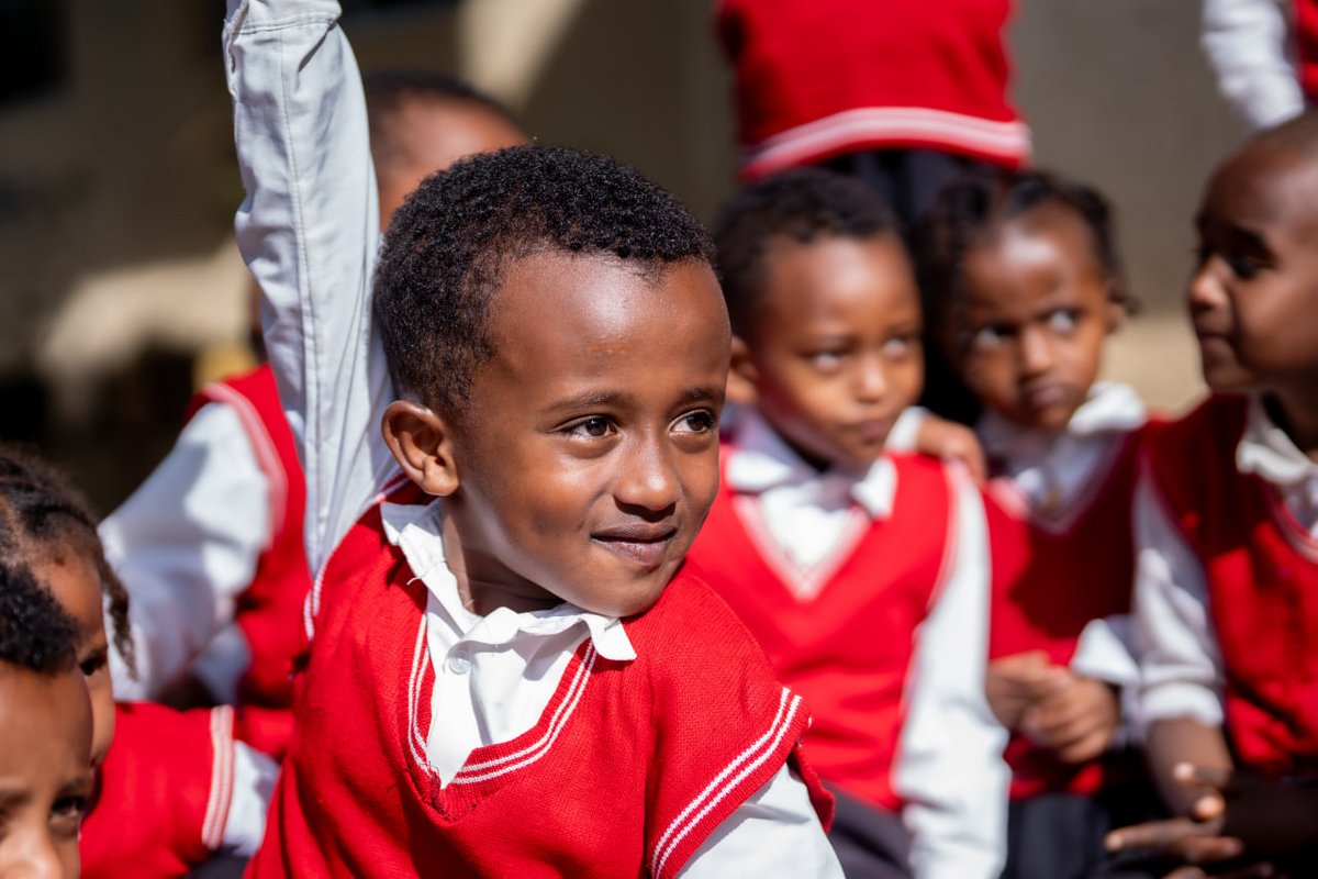 EthioDTFund's tweet photo. A classroom that didn't exist now has real walls, real desks, real books — and kids who once had no school now have one, built by a diaspora that showed up.
This is just the beginning. Help us build the next one. 🇪🇹
Donate: https://t.co/2HGiRNHKPA.  
#EDTF #Habesha #Diaspora https://t.co/kf5XqD8ECG