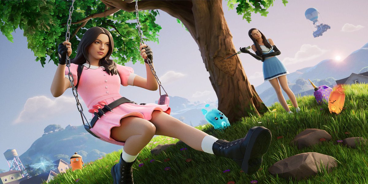 Squishyiz's tweet photo. 🩷 Olivia Rodrigo skin 🩵

~ repost 
~ follow me 

~ ends tomorrow 🦋 https://t.co/xIcubgKyef