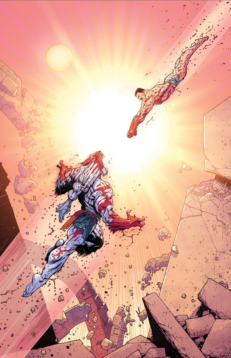 Maple_Burr's tweet photo. @BassetBites Looks like its a panel from invincible maybe https://t.co/VLVkg6Rwar