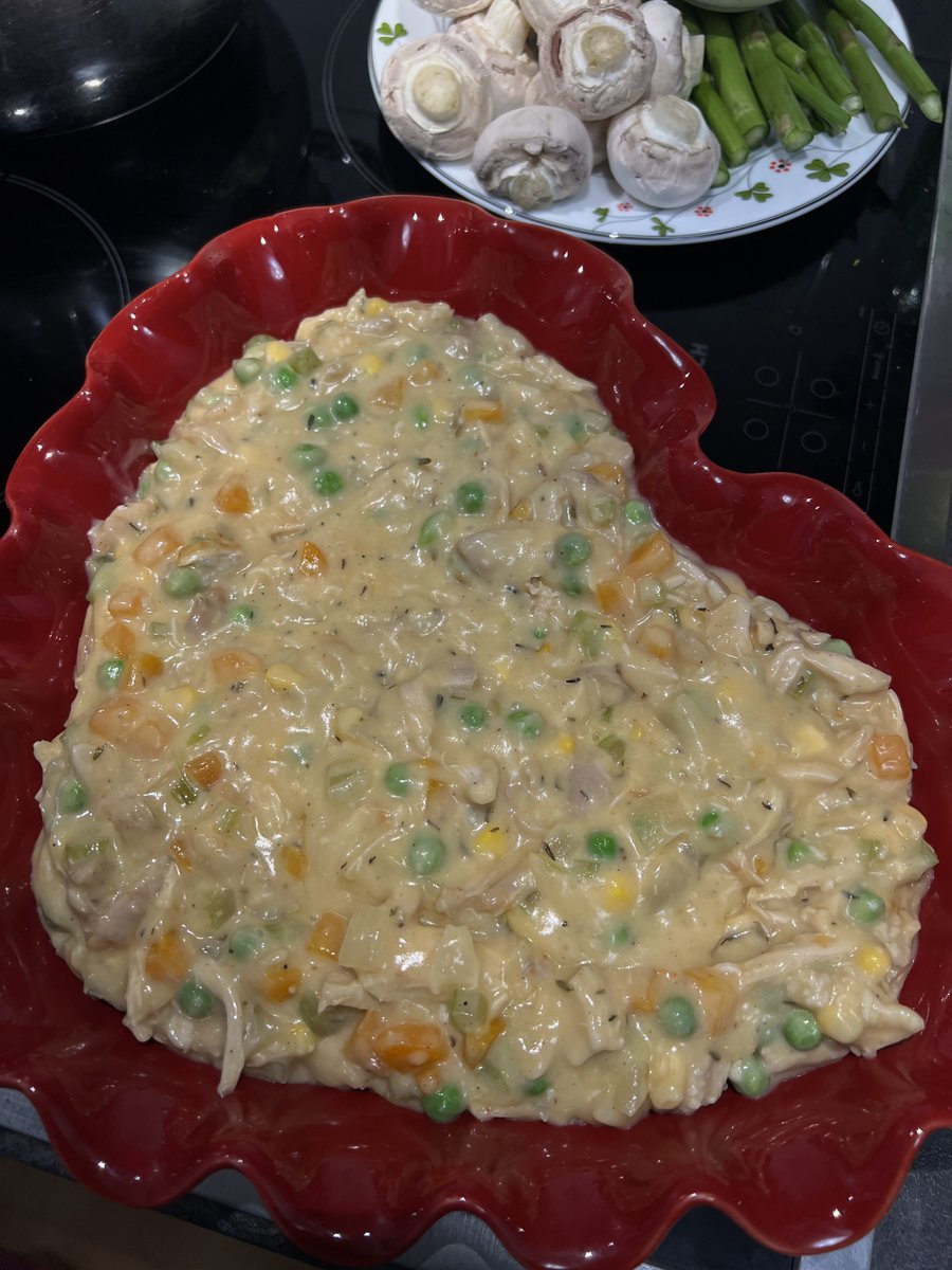 hvsteria's tweet photo. chicken pot pie https://t.co/qLPO0z9Yus