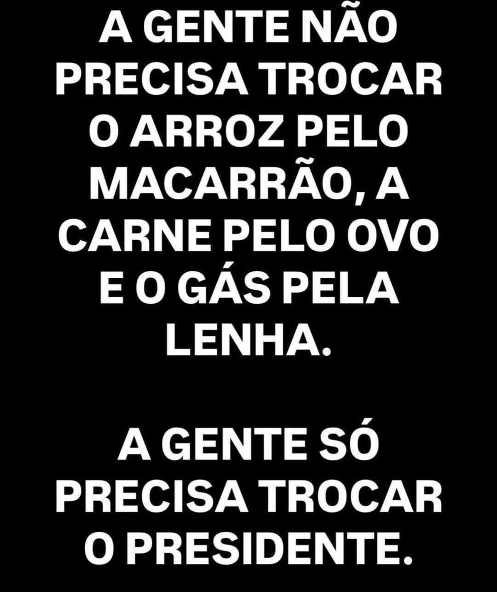 raztilho12's tweet photo. .“Se pudesse mudar apenas uma coisa no Brasil hoje, o que seria? Comente sua opinião.” https://t.co/7mZDJZMC0q