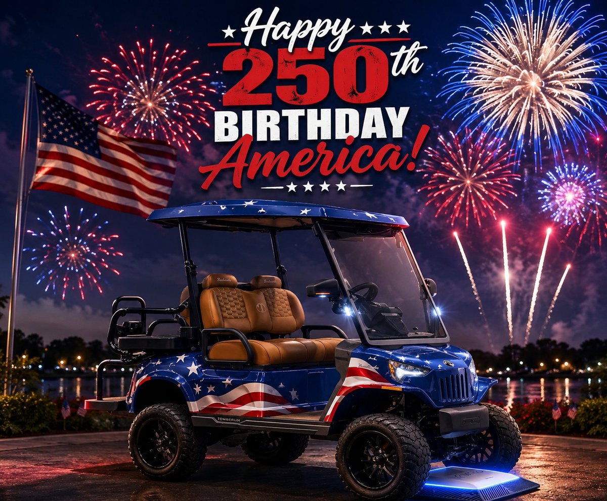 WiTricity's tweet photo. Happy 4th of July from WiTricity!
#Happy4thOfJuly #America250 #HappyBirthdayAmerica #FourthOfJuly #WiTricity #WirelessCharging #AmericanInnovation #GolfCartTechnology #FutureOfMobility #ElectricVehicles #ProudlyAmerican ๐บ๐ธ https://t.co/9FiiMVQxn6