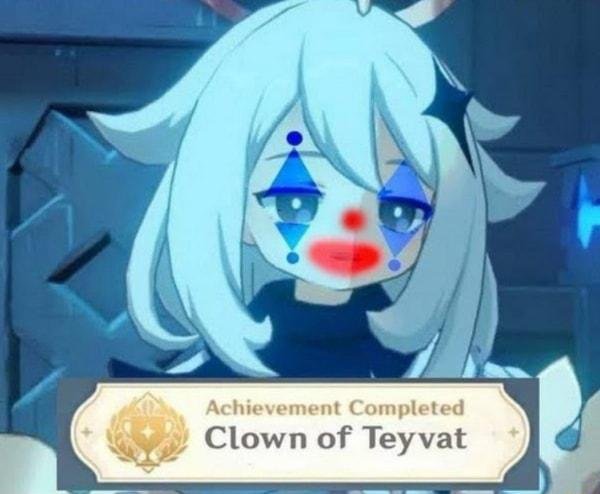 ExtraSevenTNE's tweet photo. @pa_weeab @GenshinbigfanKR Which mean eventually they just make it look like they are clowning theirselves. https://t.co/jqt7YeSrQd